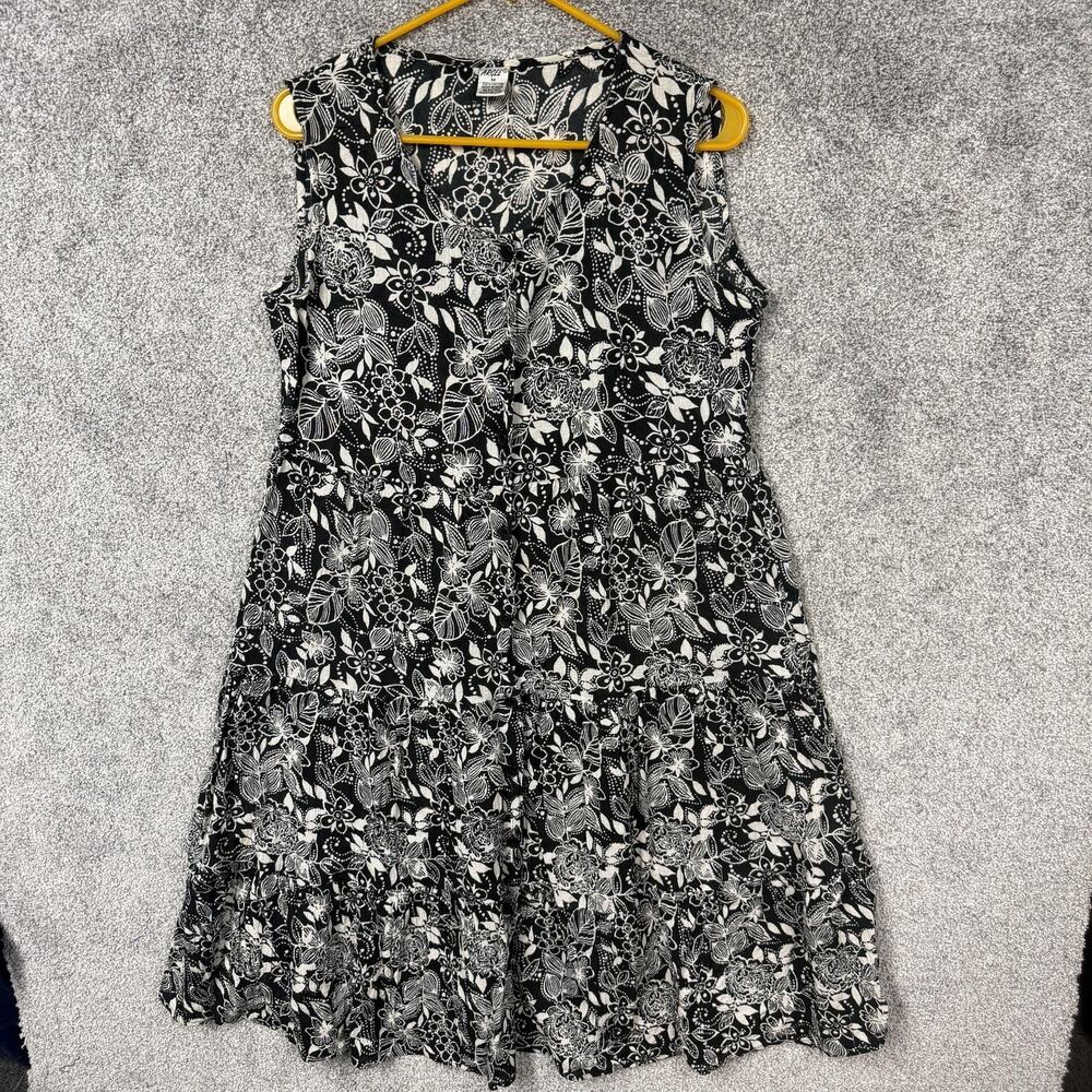ARGEE Tiered Sundress M Floral Boho Cottagecore Artsy Romantic Resort Prairie